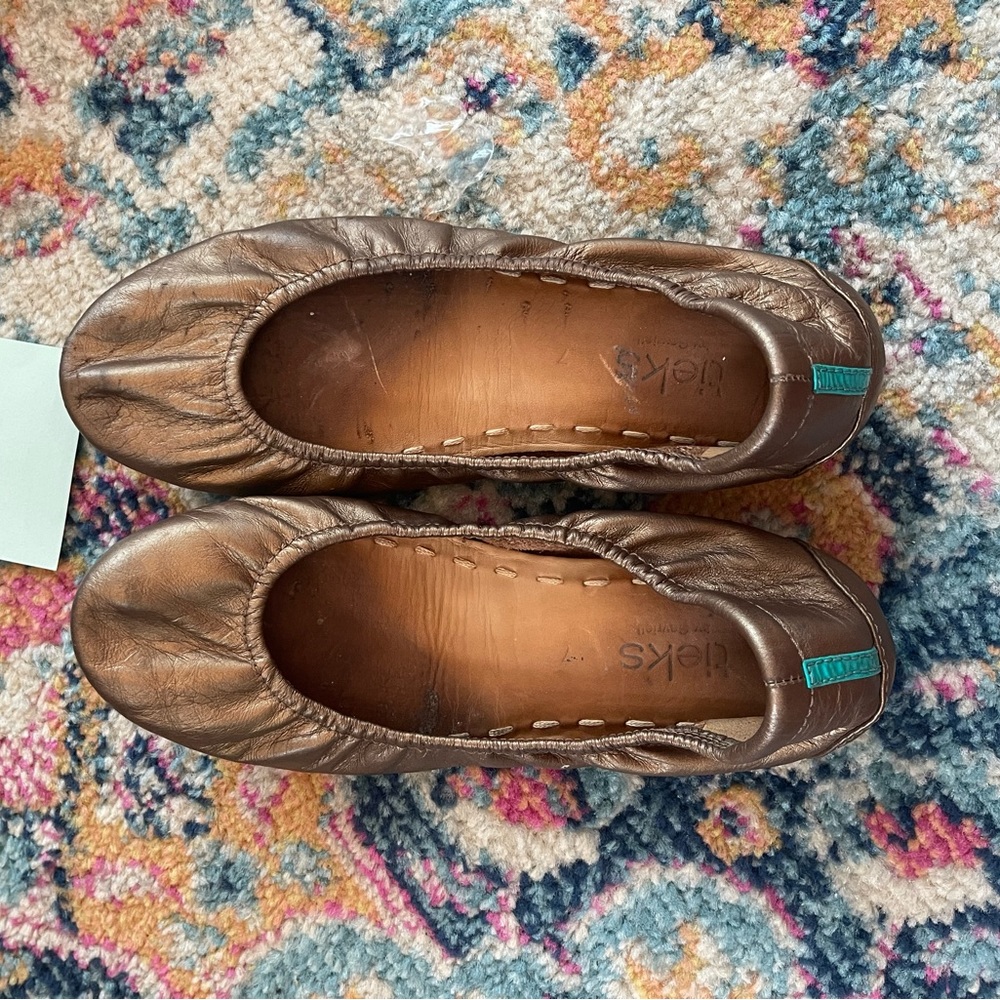 Metallic Bronze Tieks